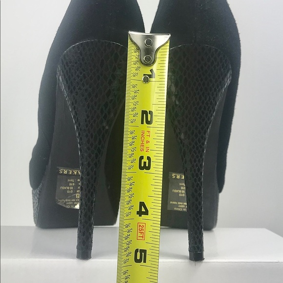 BAKERS Torri Black Suede Bootie, Size 9B, EUC - Picture 5 of 8